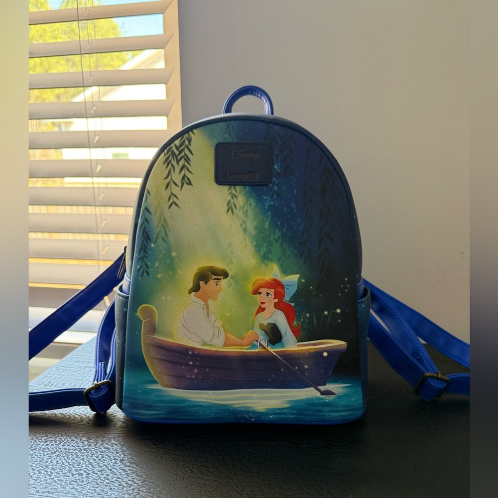 Little Mermaid kiss the girl scene loungefly